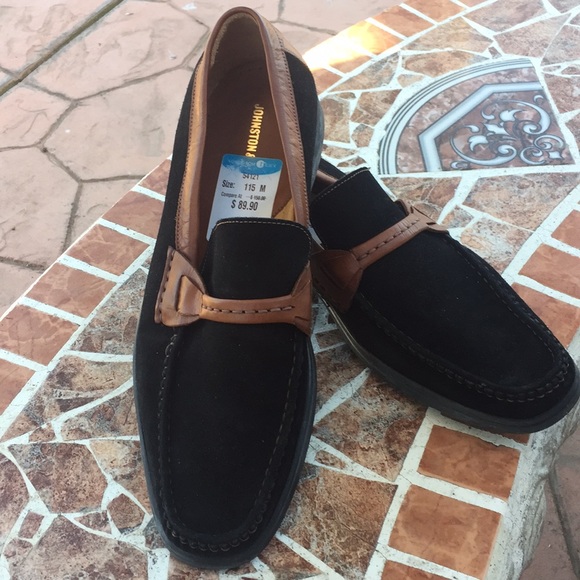 Johnston & Murphy Black and brown made Italy 11/12